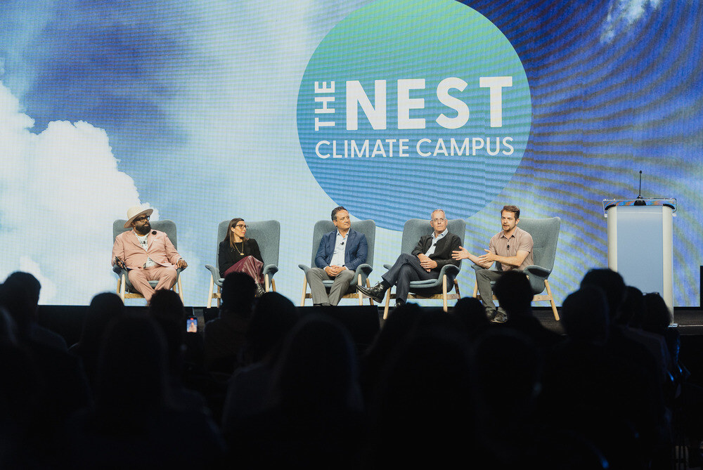 Climate leaders at The Nest Climate Campus 2024