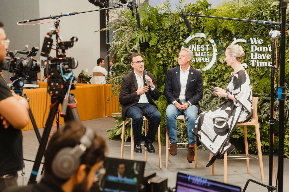 Media Hive Studio at the Nest Climate Campus