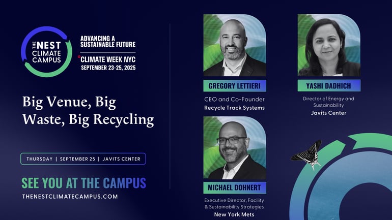 Big Venue, Big Waste, Big Recycling