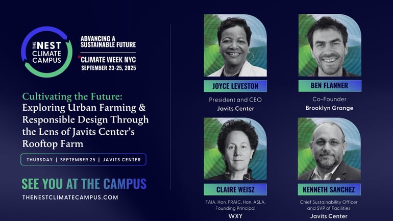 Cultivating the Future Exploring Urban Farming & Responsible Design Through the Lens of Javits Center’s Rooftop Farm