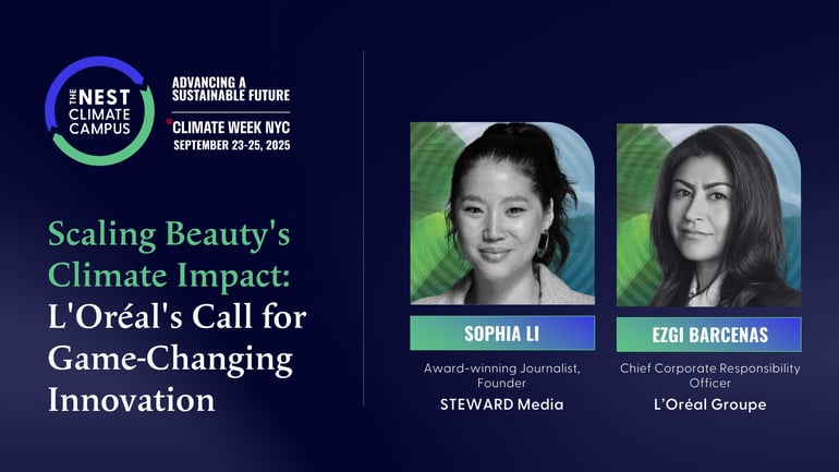 Scaling Beautys Climate Impact LOréals Call for Game-Changing Innovation