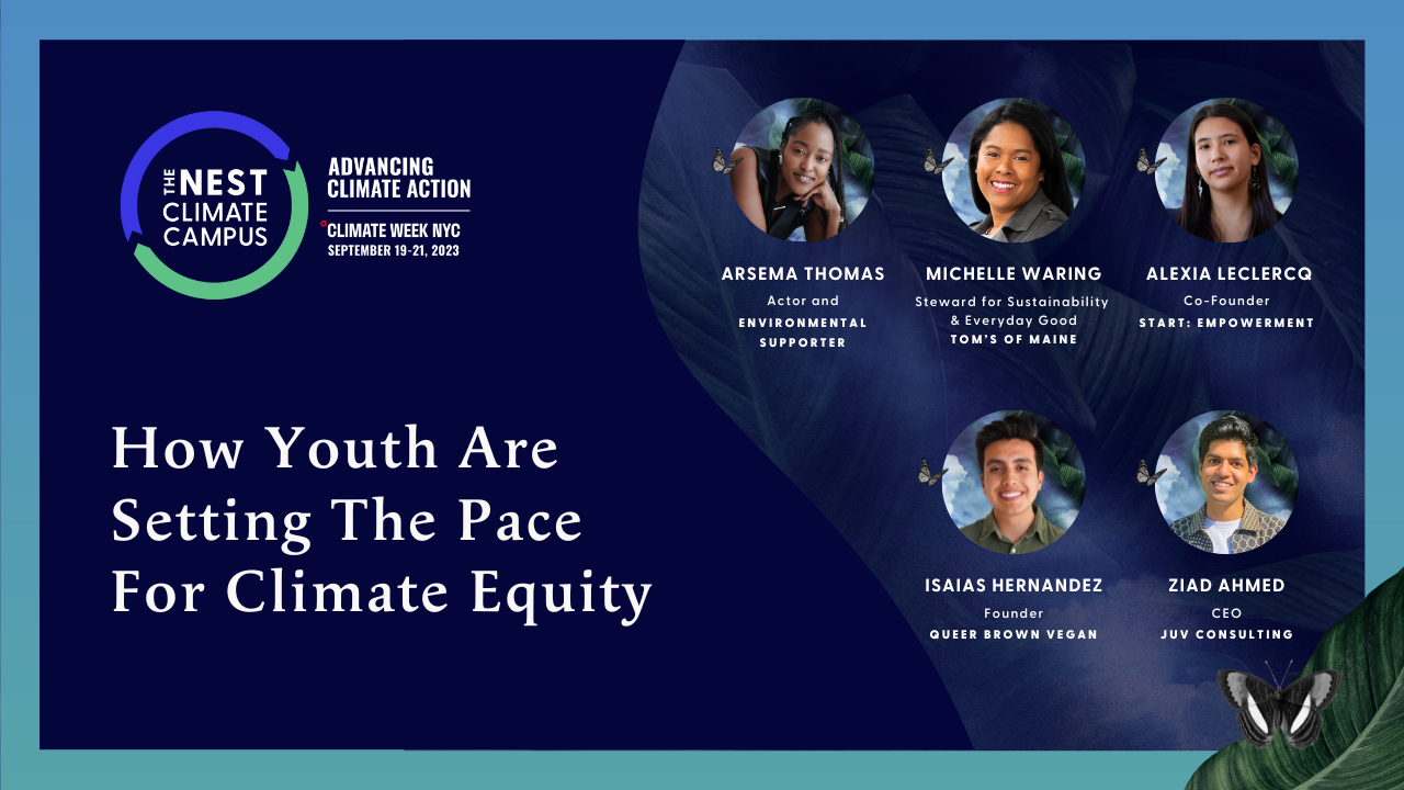 Main Stage 2023 | How Youth Are Setting The Pace For Climate Equity