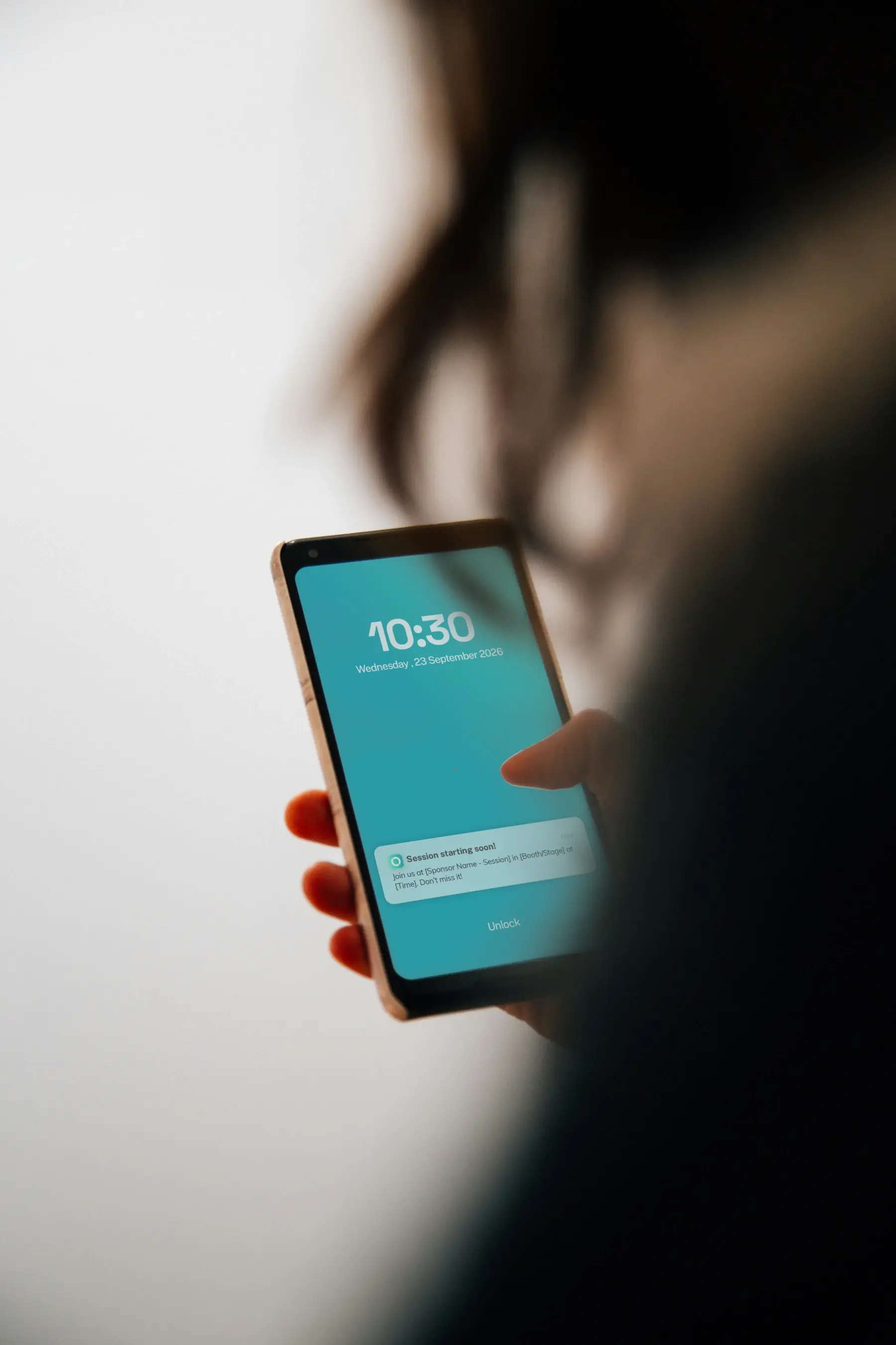 The Nest Campus app on a mobile phone