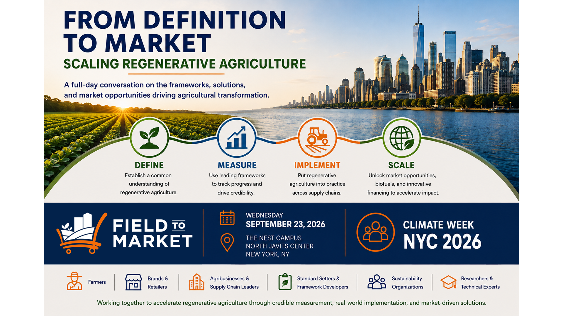 From Definition to Market: Scaling Regenerative Agriculture