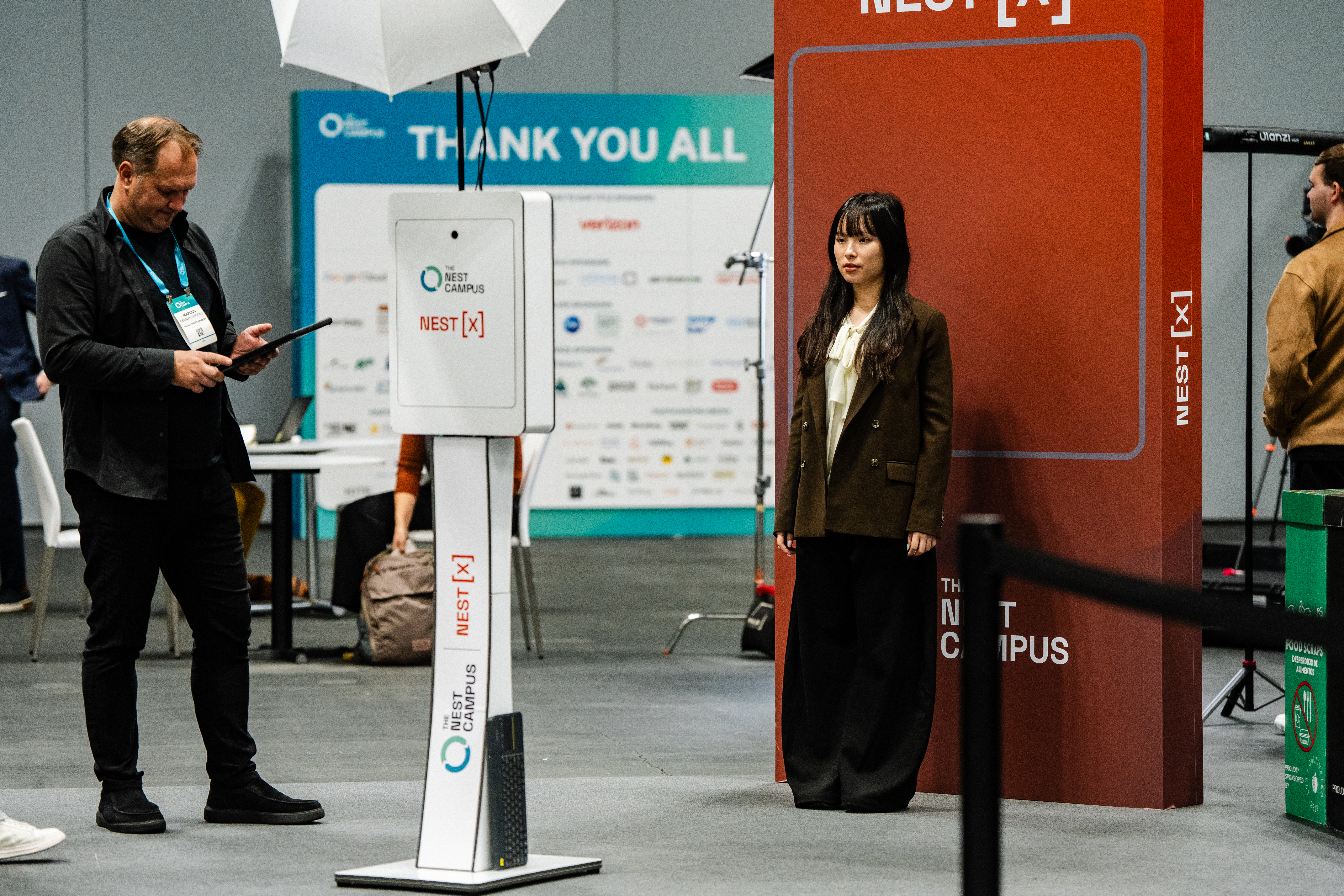 NestX AI Headshot Lounge